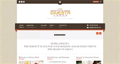 Desktop Screenshot of hoteldivesta.com