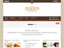 Tablet Screenshot of hoteldivesta.com
